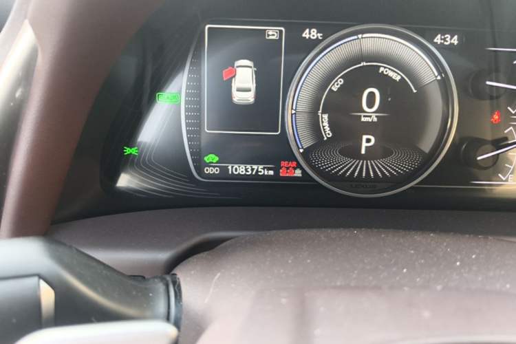Used Lexus ES 2018 300h Premier Edition China VI Standard Odometer Close Up