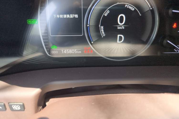 Used Lexus ES 2018 300h Premier Edition China VI Standard Odometer Close Up