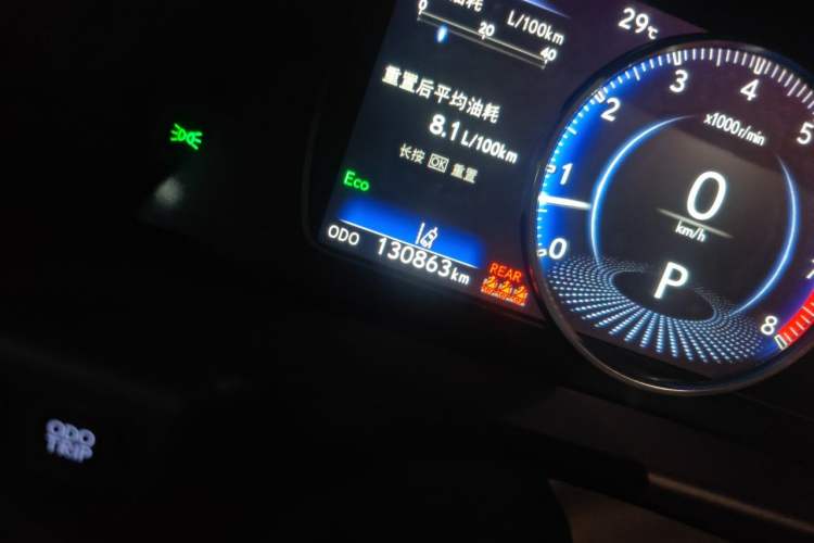 Used Lexus ES 2018 200 Excellence Edition China V Standard Odometer Close Up