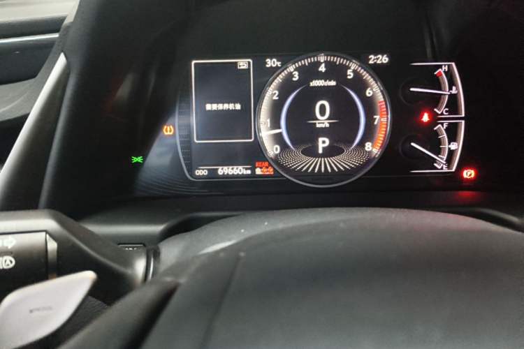 Used Lexus ES 2018 200 Excellence Edition China V Standard Odometer Close Up