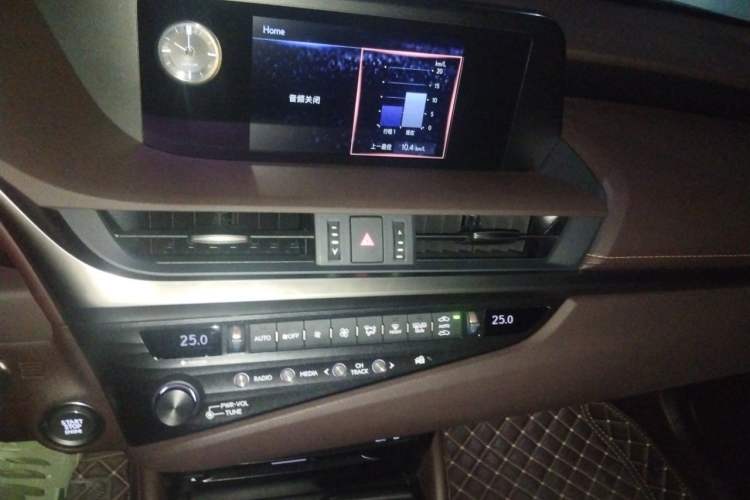 Used Lexus ES 2018 200 Excellence Edition China VI Standard Audio And AC Panel