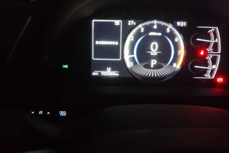 Used Lexus ES 2018 200 Excellence Edition China VI Standard Odometer Close Up