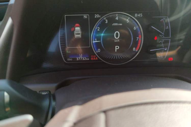 Used Lexus ES 2018 200 Excellence Edition China V Standard Odometer Close Up