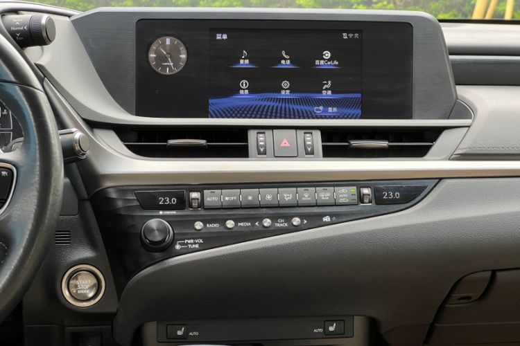Used Lexus ES 2018 200 Excellence Edition China V Standard Audio And AC Panel