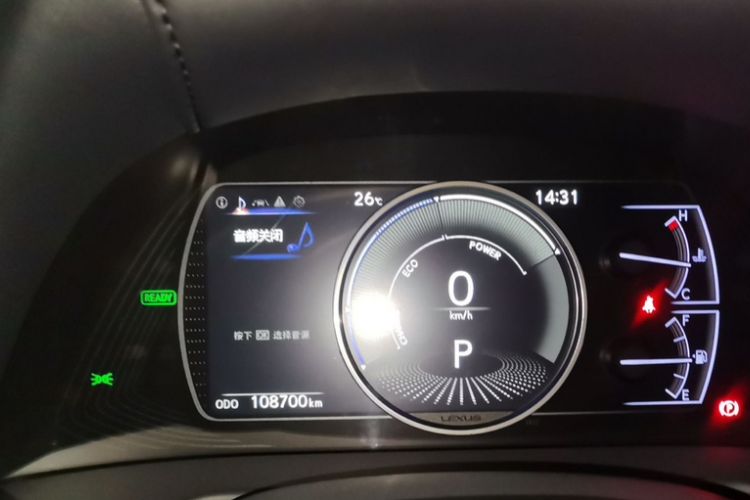Used Lexus ES 2018 300h Premier Edition China VI Standard Odometer Close Up
