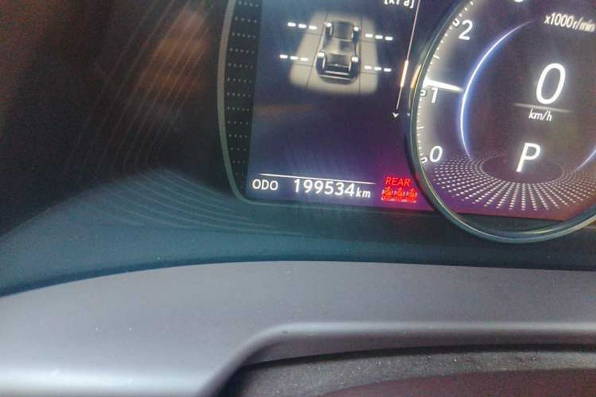 Used Lexus ES 2018 200 Excellence Edition China V Standard Odometer Close Up