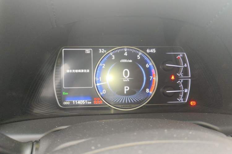 Used Lexus ES 2018 200 Excellence Edition China V Standard Odometer Close Up