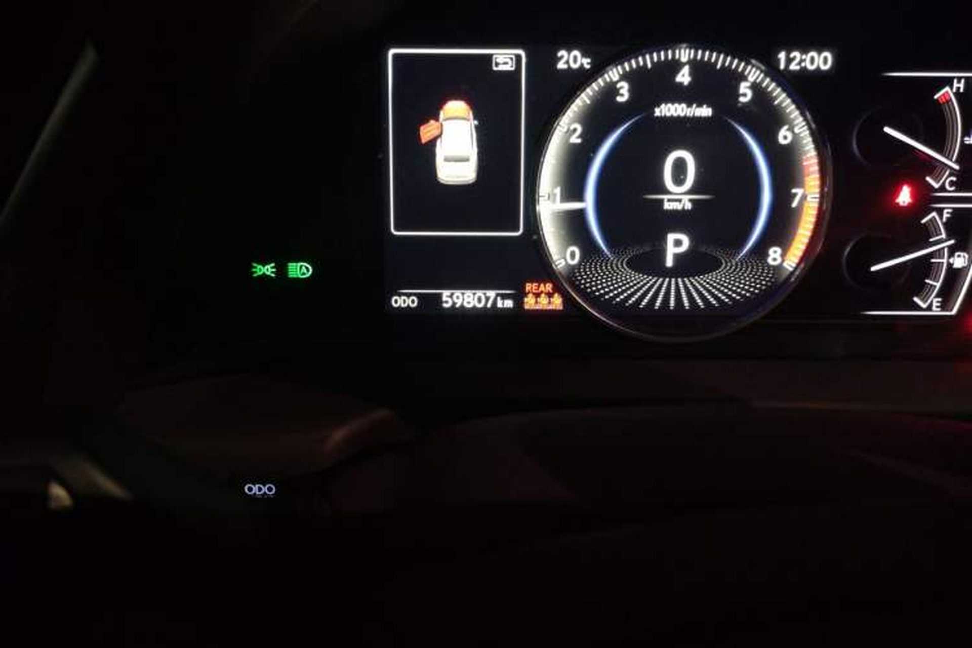 Used Lexus ES 2018 200 Excellence Edition China V Standard Odometer Close Up