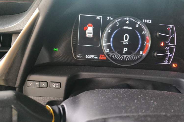 Used Lexus ES 2018 200 Excellence Edition China V Standard Odometer Close Up