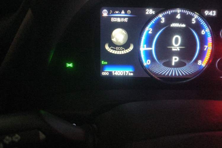 Used Lexus ES 2018 200 Excellence Edition China V Standard Odometer Close Up