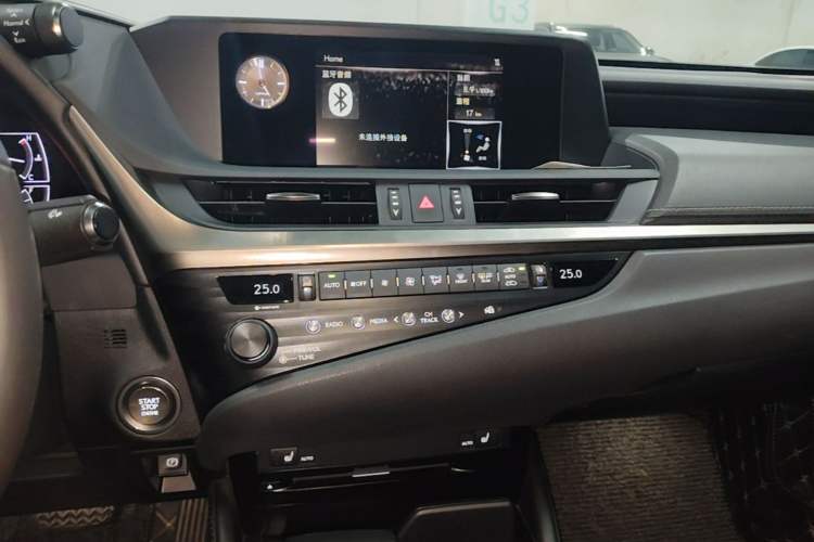 Used Lexus ES 2018 200 Excellence Edition China V Standard Audio And AC Panel