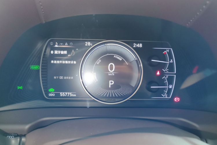 Used Lexus ES 2018 300h Premier Edition China VI Standard Odometer Close Up