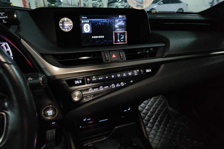 Used Lexus ES 2020 200 Excellence Edition Audio And AC Panel
