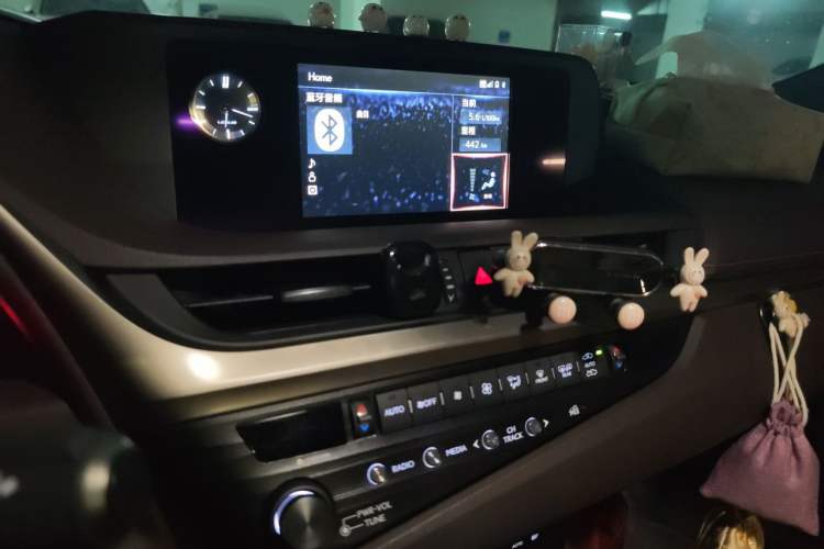 Used Lexus ES 2020 300h Premier Edition Audio And AC Panel