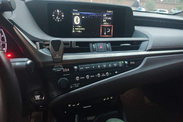 Used Lexus ES 2020 200 Excellence Edition Audio And AC Panel