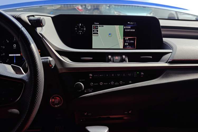 Used Lexus ES 2020 260 F SPORT Audio And AC Panel