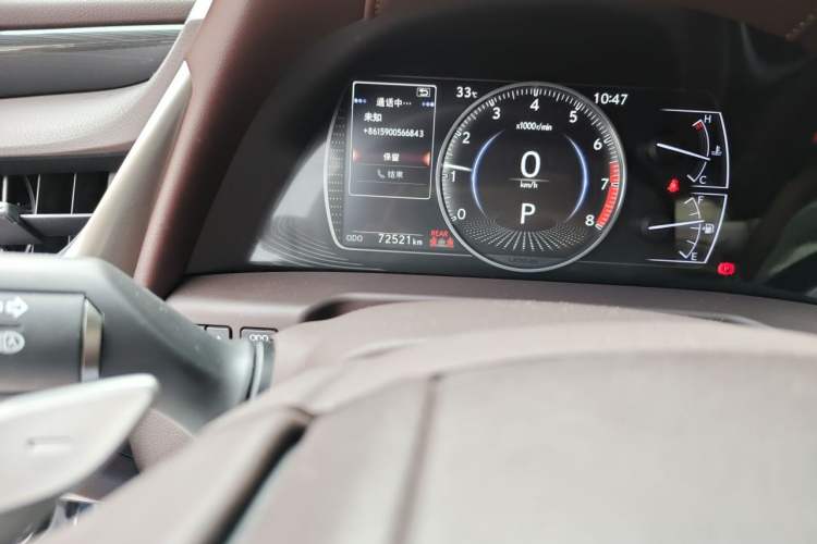 Used Lexus ES 2020 200 Excellence Edition Odometer Close Up