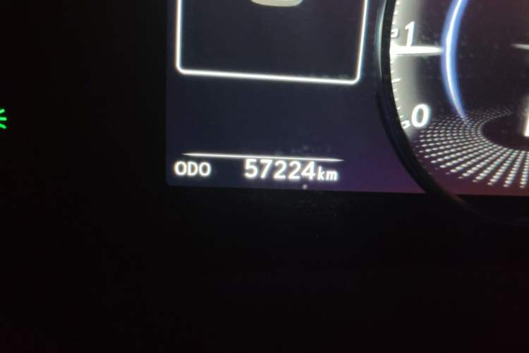 Used Lexus ES 2020 200 Excellence Edition Odometer Close Up
