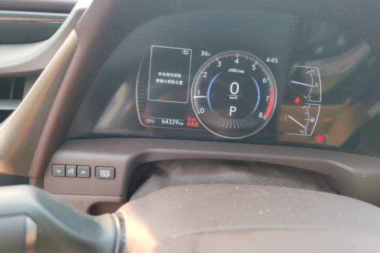 Used Lexus ES 2020 200 Excellence Edition Odometer Close Up