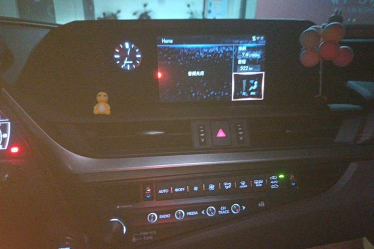 Used Lexus ES 2020 200 Excellence Edition Audio And AC Panel