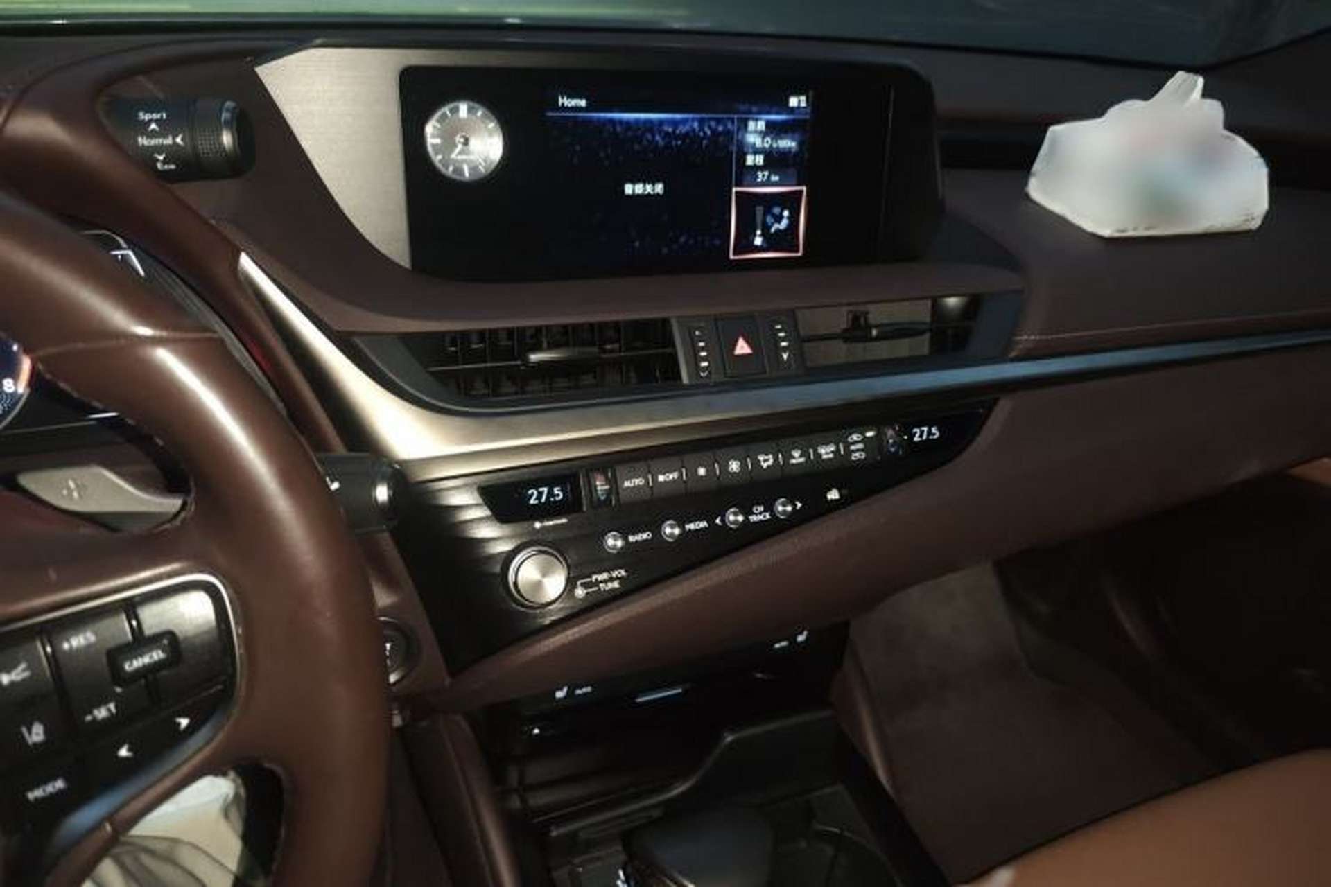Used Lexus ES 2020 200 Excellence Edition Audio And AC Panel
