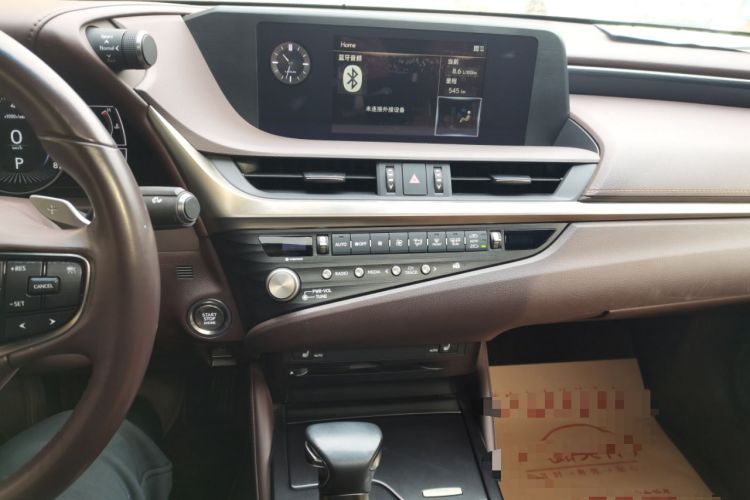 Used Lexus ES 2020 200 Excellence Edition Audio And AC Panel