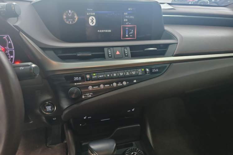 Used Lexus ES 2020 200 Excellence Edition Audio And AC Panel