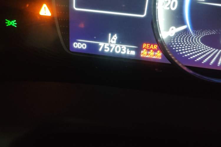 Used Lexus ES 2020 200 Excellence Edition Odometer Close Up