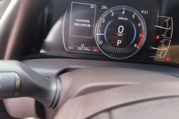Used Lexus ES 2020 200 Excellence Edition Odometer Close Up