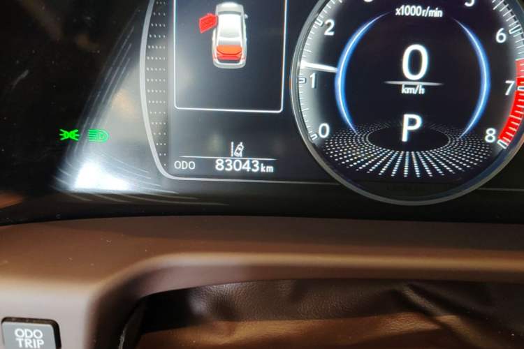 Used Lexus ES 2020 200 Excellence Edition Odometer Close Up
