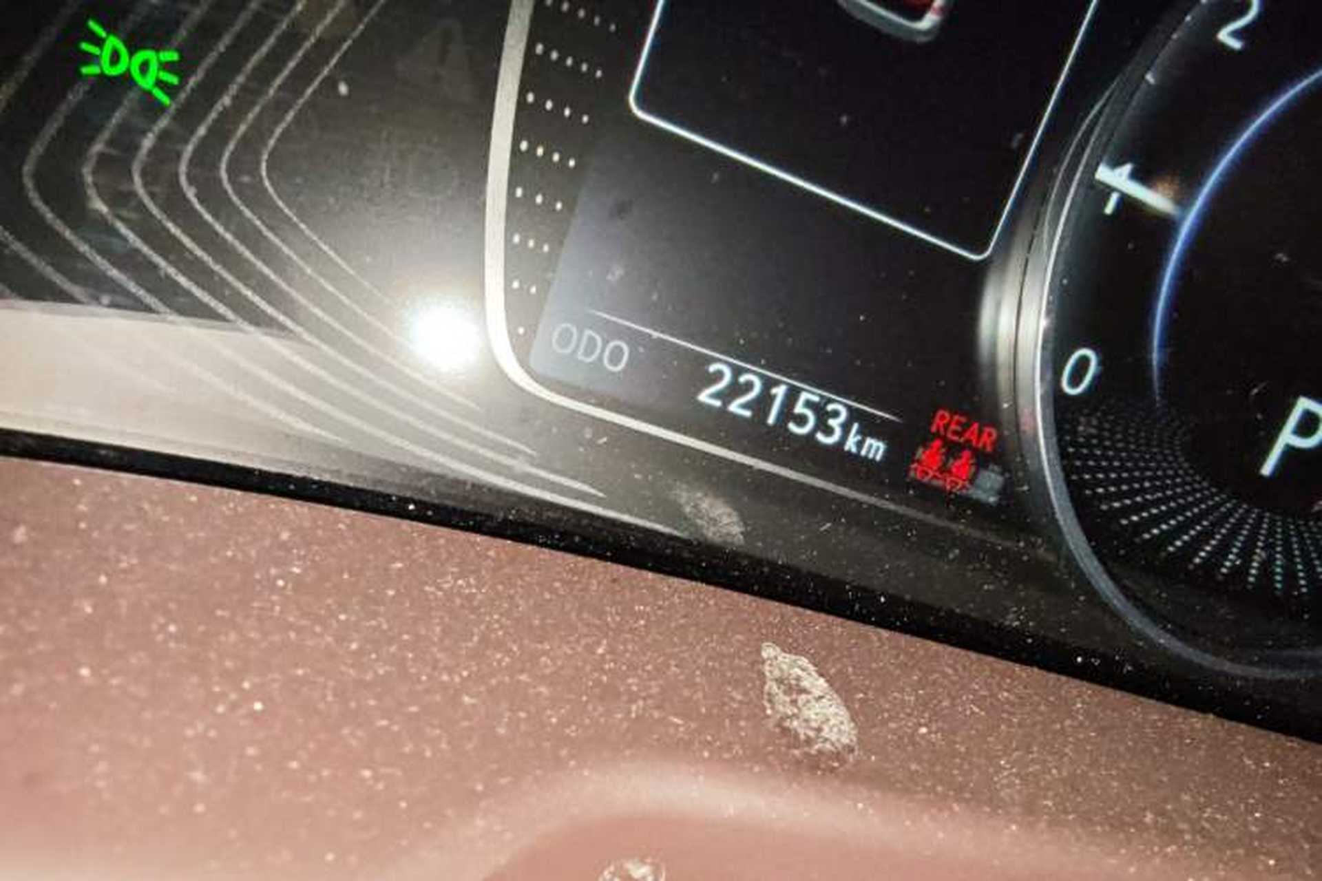 Used Lexus ES 2020 200 Excellence Edition Odometer Close Up