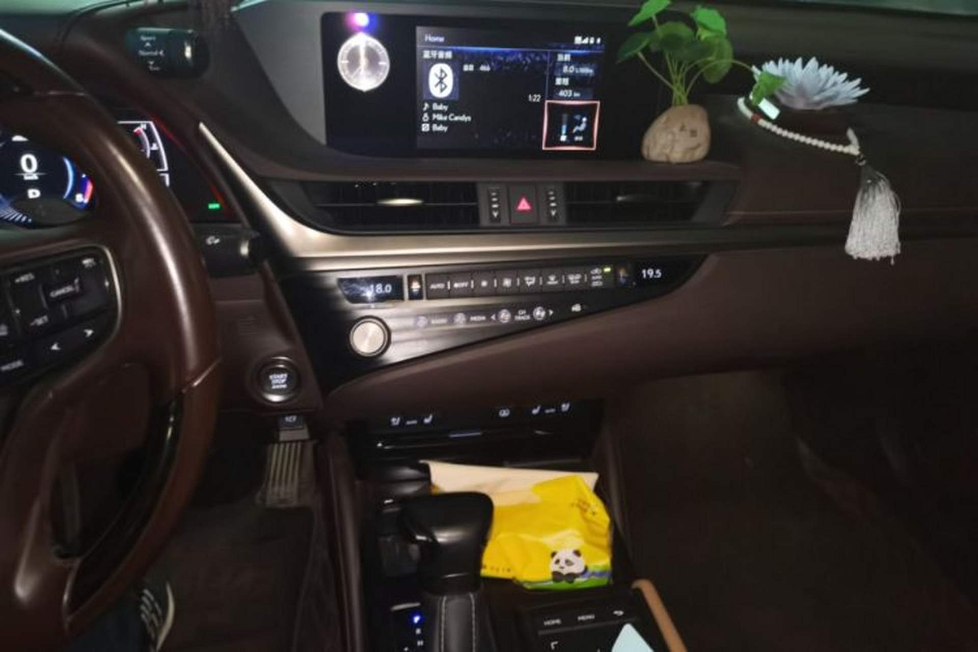 Used Lexus ES 2020 200 Luxury Edition Audio And AC Panel