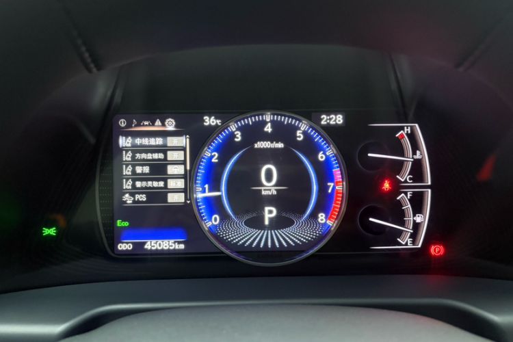 Used Lexus ES 2020 200 Excellence Edition Odometer Close Up
