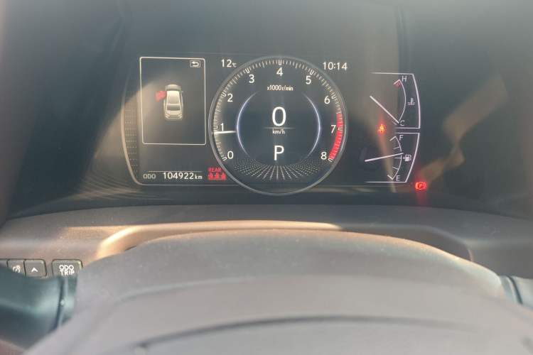 Used Lexus ES 2020 260 Excellence Edition Odometer Close Up