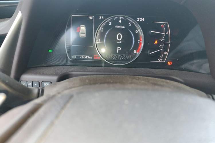 Used Lexus ES 2020 200 Excellence Edition Odometer Close Up