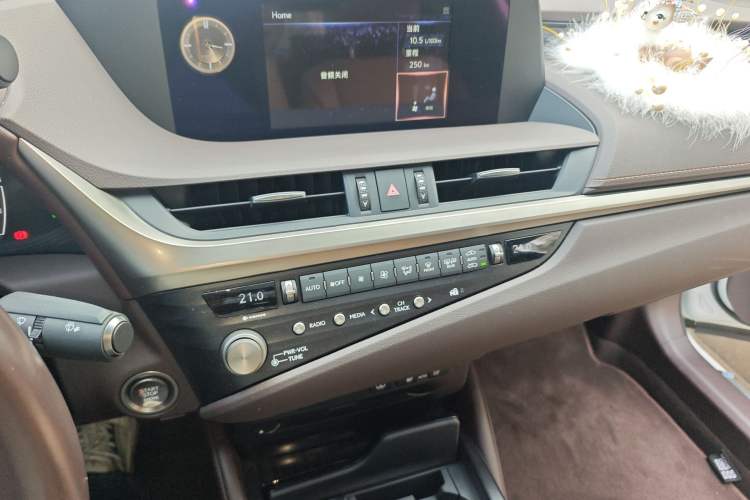 Used Lexus ES 2020 260 Deluxe Edition Audio And AC Panel