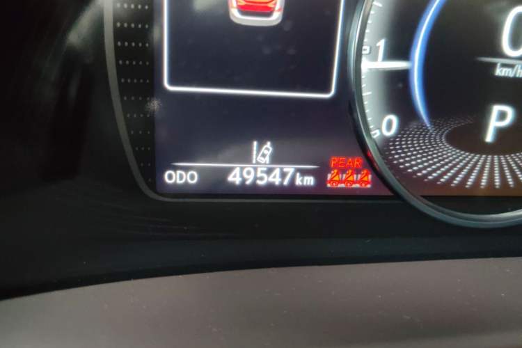Used Lexus ES 2020 200 Excellence Edition Odometer Close Up