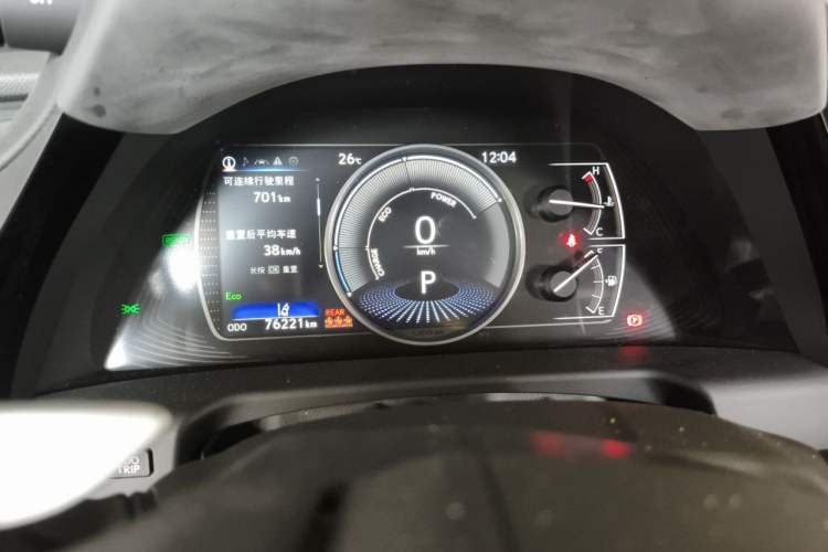 Used Lexus ES 2021 300h Excellence Edition Odometer Close Up
