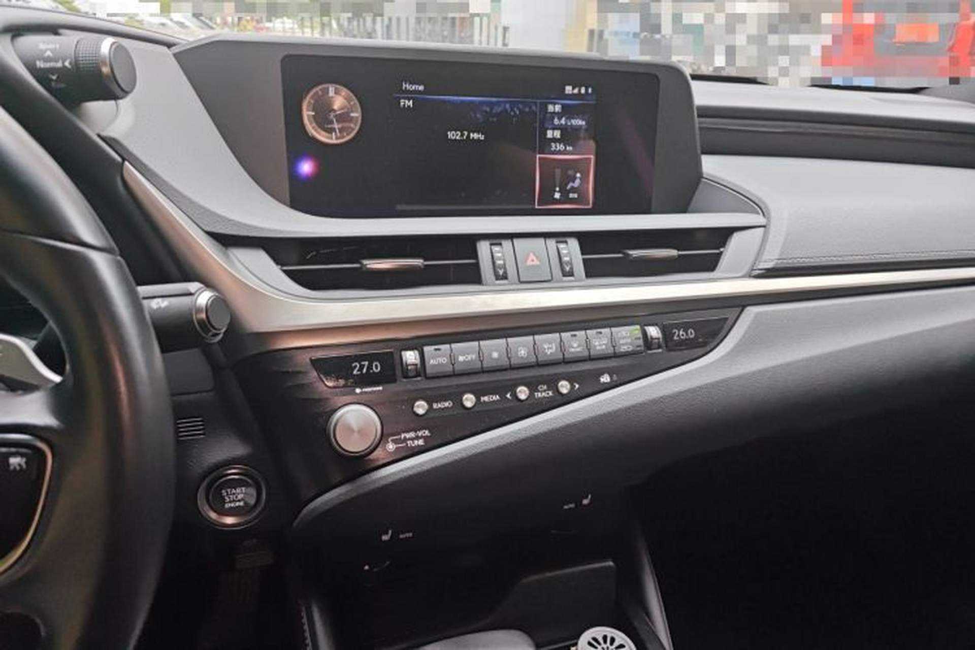 Used Lexus ES 2021 260 Excellence Edition Audio And AC Panel