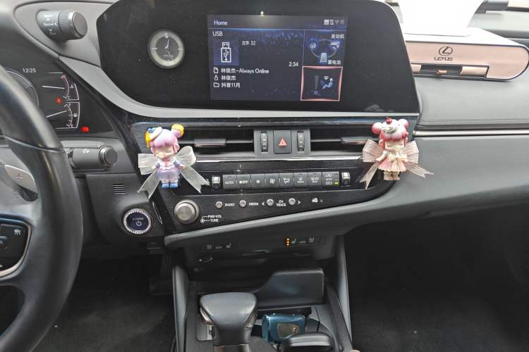 Used Lexus ES 2021 300h Deluxe Edition Audio And AC Panel