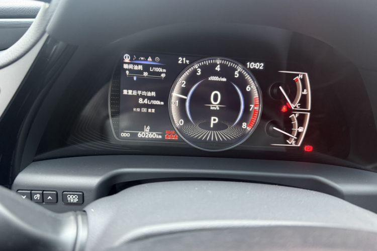 Used Lexus ES 2021 200 Excellence Edition Odometer Close Up