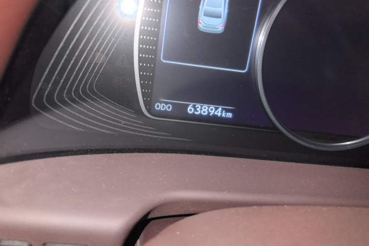 Used Lexus ES 2021 300h Excellence Edition Odometer Close Up