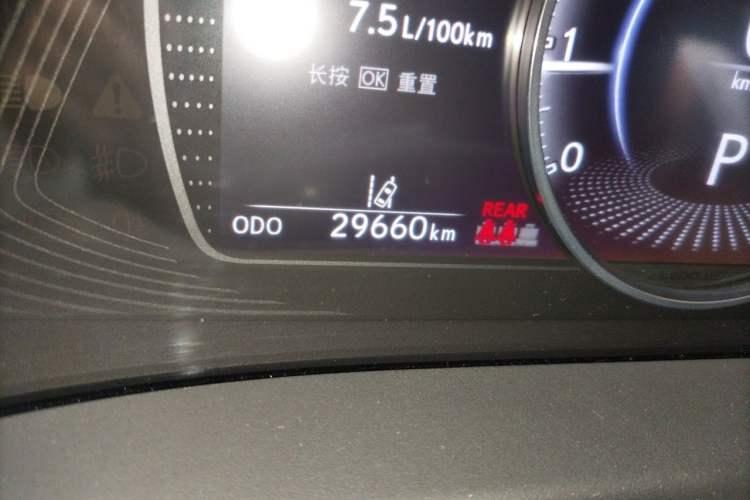 Used Lexus ES 2021 200 Excellence Edition Odometer Close Up