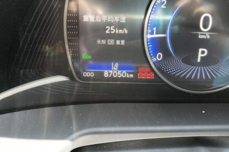 Used Lexus ES 2021 200 Excellence Edition Odometer Close Up