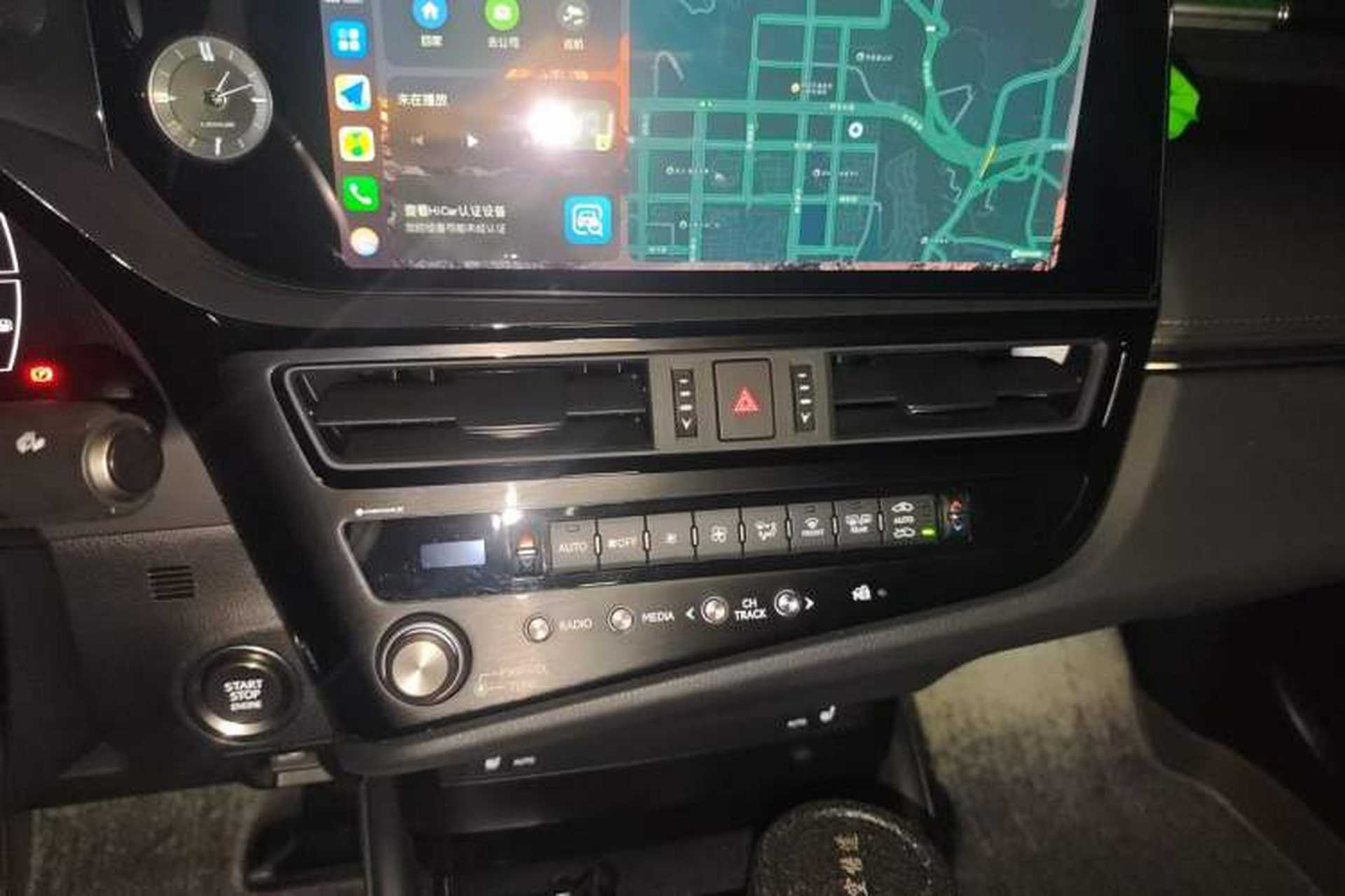 Used Lexus ES 2022 200 Excellence Edition Audio And AC Panel