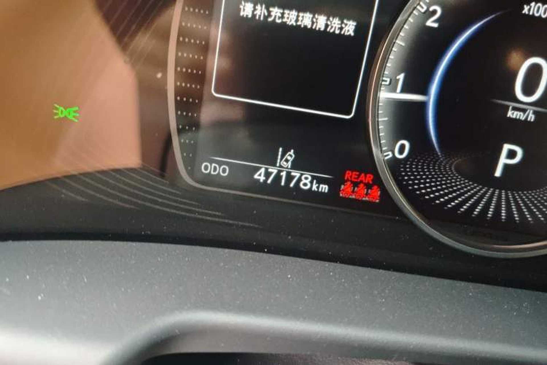 Used Lexus ES 2022 200 Excellence Edition Odometer Close Up