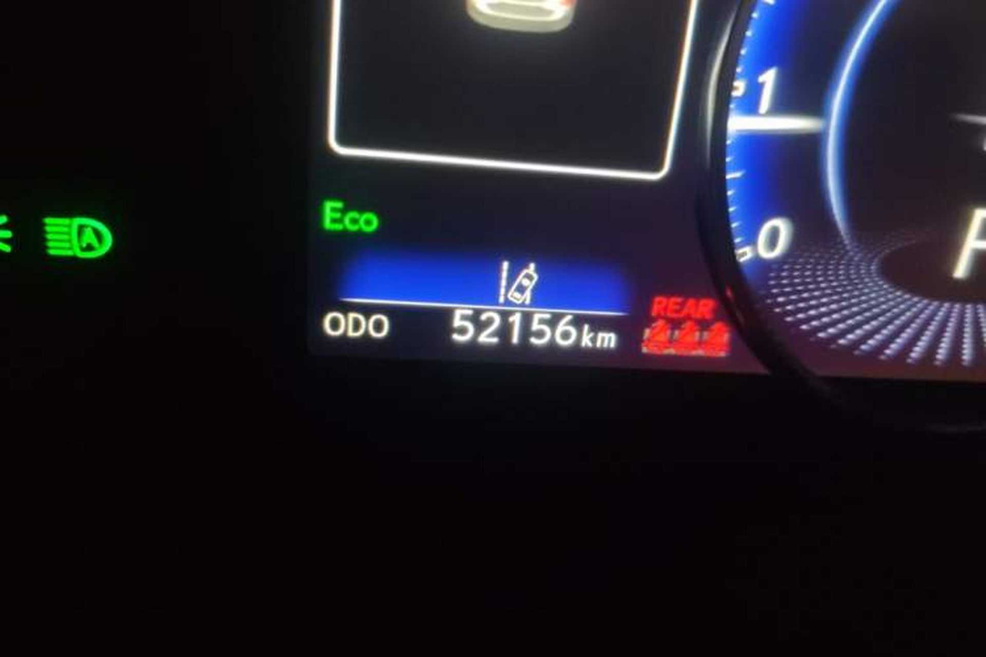 Used Lexus ES 2022 200 Excellence Edition Odometer Close Up