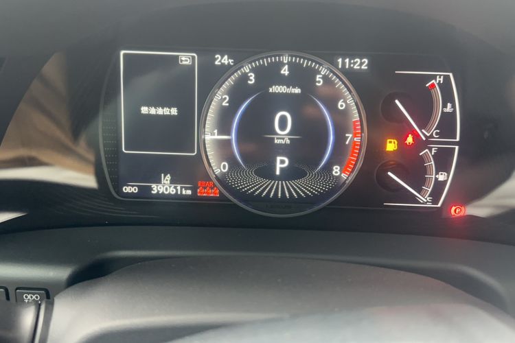 Used Lexus ES 2022 200 Excellence Edition Odometer Close Up