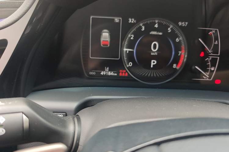 Used Lexus ES 2022 200 Excellence Edition Odometer Close Up