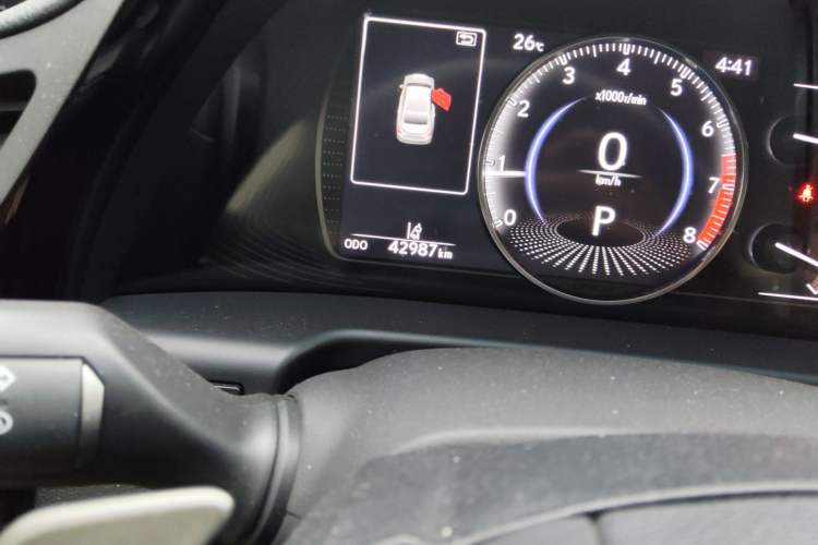 Used Lexus ES 2022 200 Excellence Edition Odometer Close Up